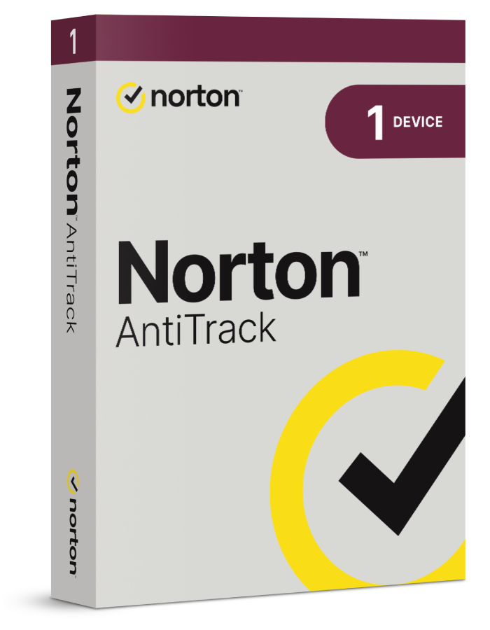 Norton AntiTrack – for blocking trackers and protecting privacy online, for 1 PC